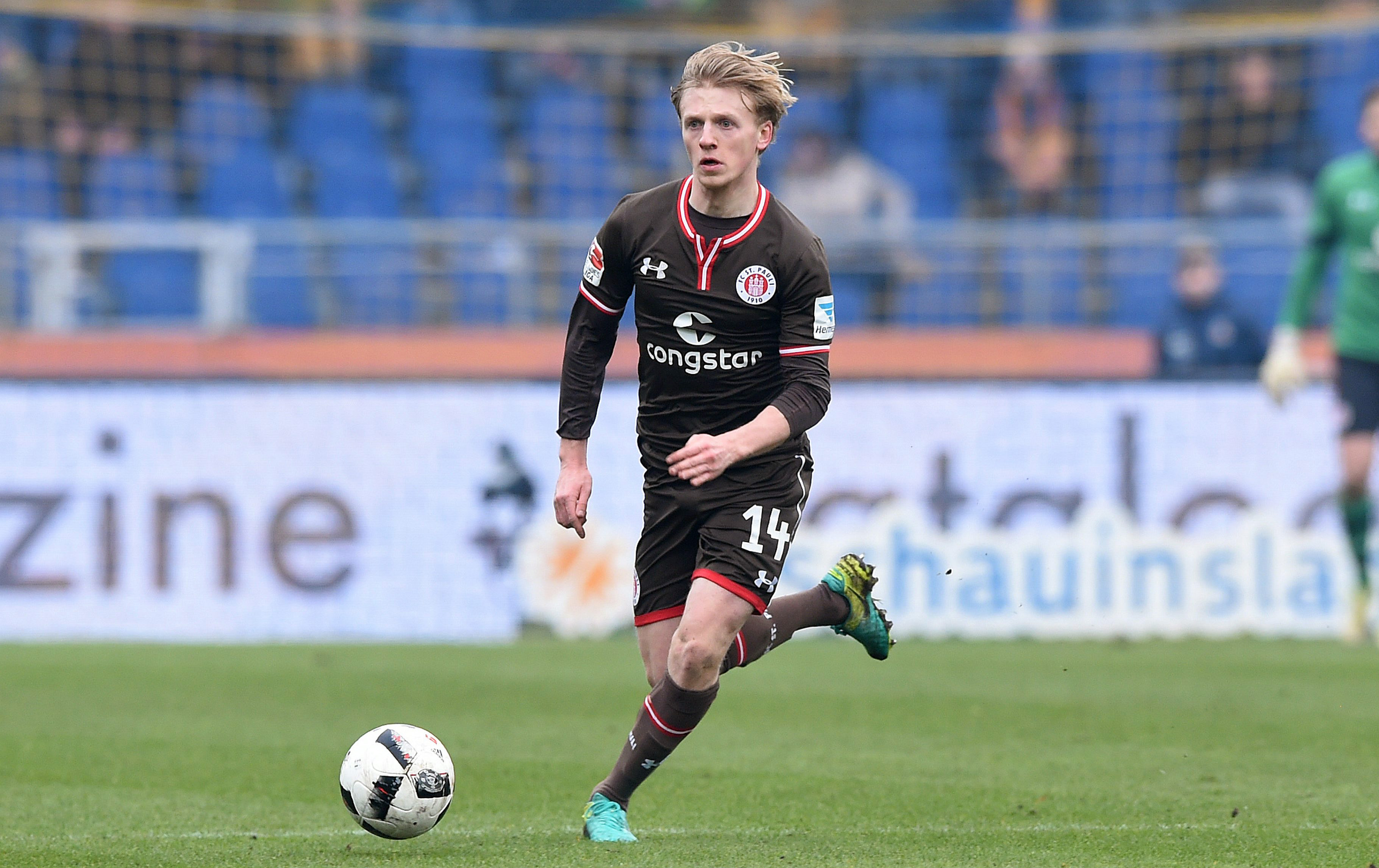 In der Rückrunde kam Møller Dæhli 13 Mal für unseren FCSP zum Einsatz, dabei stellte der vom SC Freiburg ausgeliehene Mittelfeldspieler neben seinen fußballerischen auch seine läuferischen Qualitäten unter Beweis.
