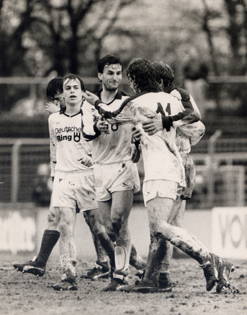Smells like team spirit: André Golke, Jürgen Roloff, Rüdiger „Sonny“ Wenzel und Michael Dahms (v.l.n.r.).
