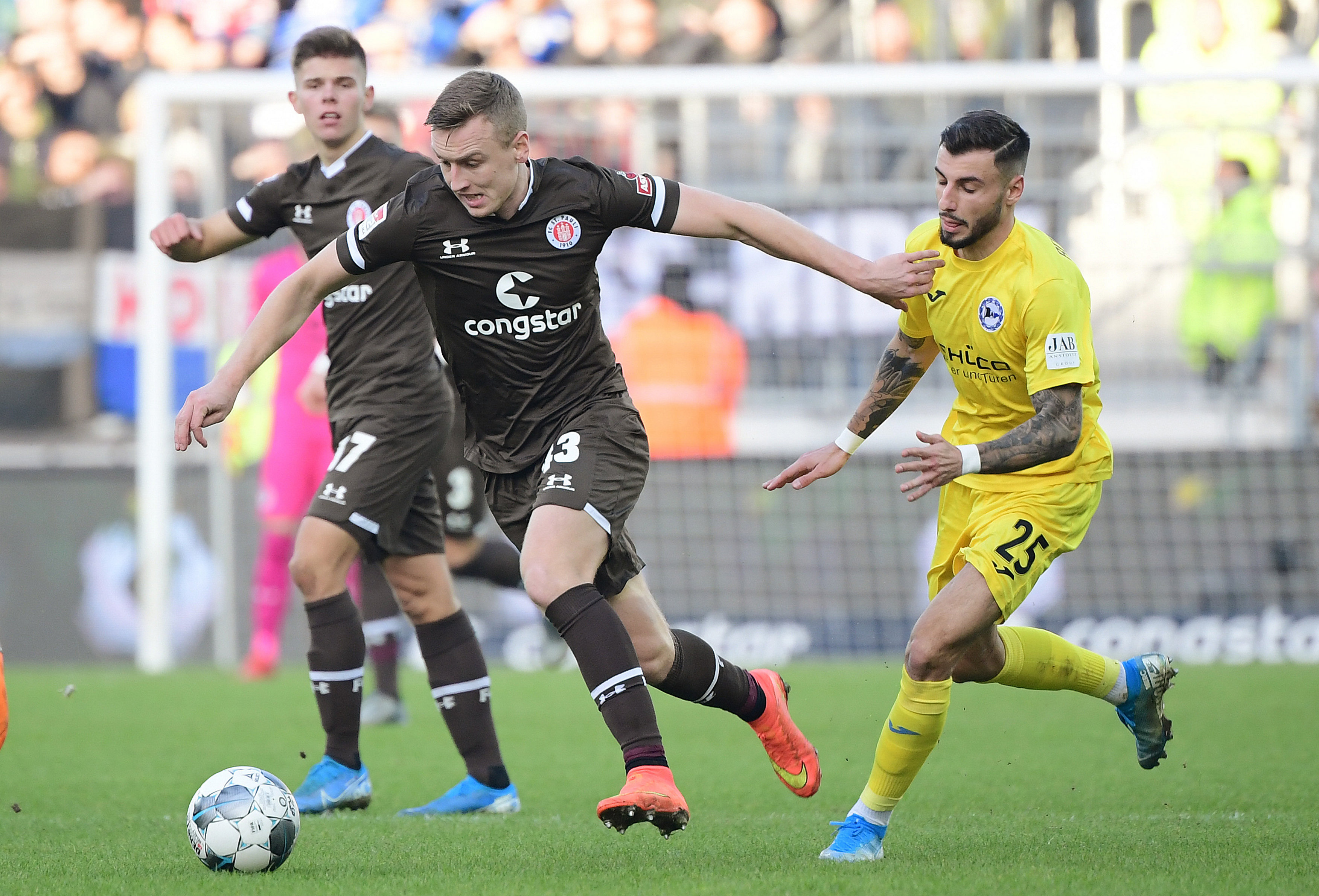 Auch im letzten Spiel des Jahres gegen Arminia Bielefeld lieferte Sebastian Ohlsson eine starke Leistung ab.