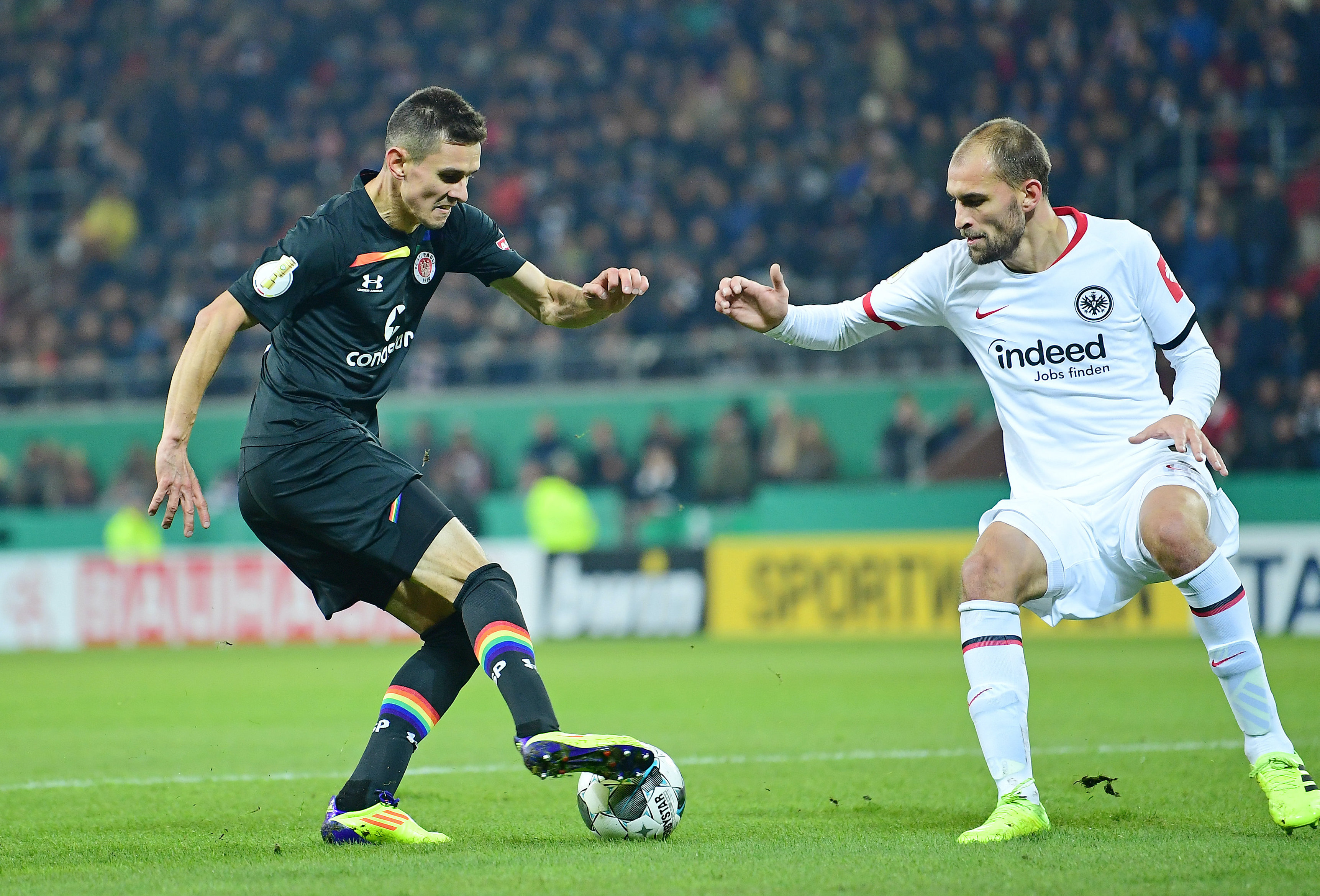 Flum's first start this season came against former club Eintracht Frankfurt in the DFB Cup.